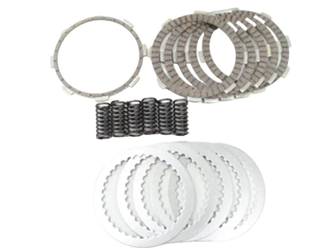 PSYCHIC spojkové kotouče, distanční podložky a pružiny (komplet) HONDA CRF 230 F 03-16 (DRC136) (PSYCHIC spojkové kotouče, distanční podložky a)