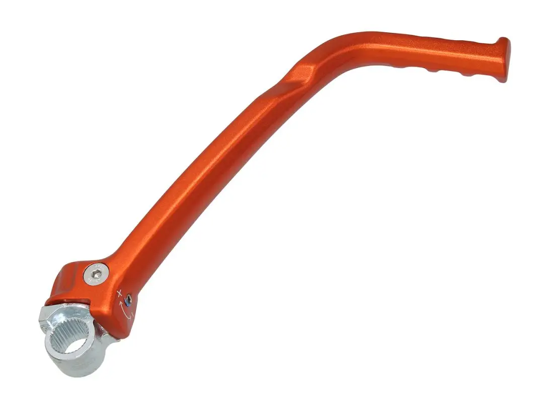 PSYCHIC páka startéru (kickstarter) KTM SX 250 17-22 (79233070044) (hliníková) barva oranžová (PSYCHIC páka startéru (kickstarter) KTM SX 250 17-22)