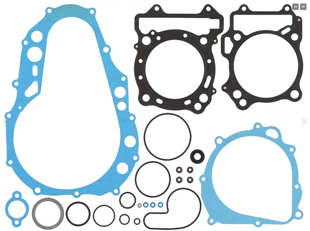 NAMURA kompletní sada těsnění SUZUKI DRZ 400 00-09, LTZ400 03-08, KAWASAKI KFX400 03-06, ARCTIC CAT DVX400 04-08 (bez těsnění víka ventilů) (NAMURA)