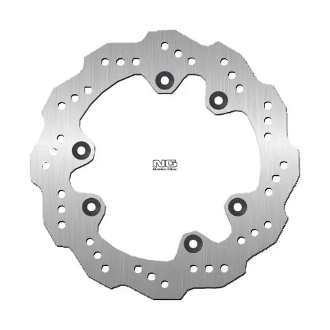 NG brzdový kotouč zadní SUZUKI DR 600/650/750/800 86-97 (250X134,5X4mm) (6X10,5mm) WAVE (NG brzdový kotouč zadní SUZUKI DR 600/650/750/800 86-97)
