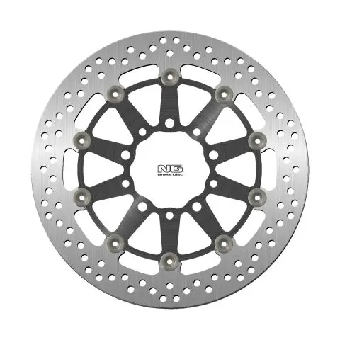 NG přední brzdový kotouč KAWASAKI ER6 F/N, ZX 10R 04-15, ZX6R 05-16, KLE 650 VERSYS 07-15, Z 750 (300X80X5mm) (5X10,5mm) plovoucí (prostředek