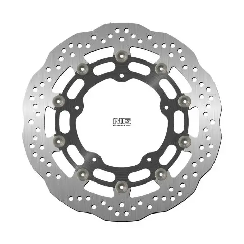 NG přední brzdový kotouč YAMAHA YZF R1 04-06 / 15-16, FZ1 06-13, R6 20-, V-MAX 09-16, MT-10 16-21 (320X132X5mm) (5X8,5mm) WAVE plovoucí (prostředek