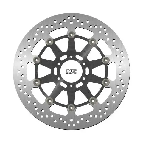 NG přední brzdový kotouč APRILIA CAPONORD 1200 13-17, YAMAHA FZR 1000 87-95, XJR1200/1300 95-99 (320X64X5mm) (6X8,5mm) plovoucí (prostředek hliníkový)