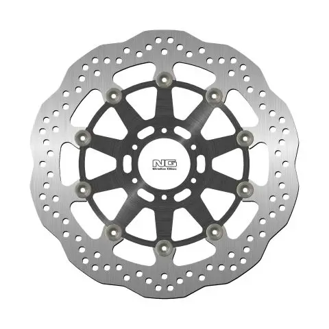 NG přední brzdový kotouč APRILIA CAPONORD 1200 13-17, YAMAHA FZR 1000 87-95, XJR1200/1300 95-99 (320X64X5mm) (6X8,5mm) WAVE plovoucí (prostředek