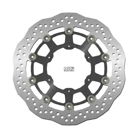 NG přední brzdový kotouč BMW F 650/700/800 GS 93-19, APRILIA PEGASO 650 86-08 (300X105X5mm) (6X6,5) WAVE plovoucí (prostředek hliníkový) (NG přední)