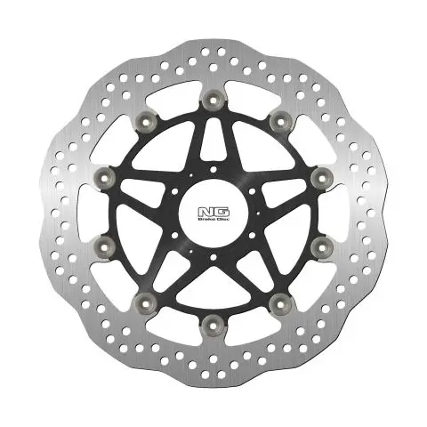 NG přední brzdový kotouč HONDA CBR 1100 XX 99-04, X-11 00-03, CB 1300 01-02 (310X62X5mm) (6X6,5mm) WAVE plovoucí (prostředek hliníkový) (NG přední)