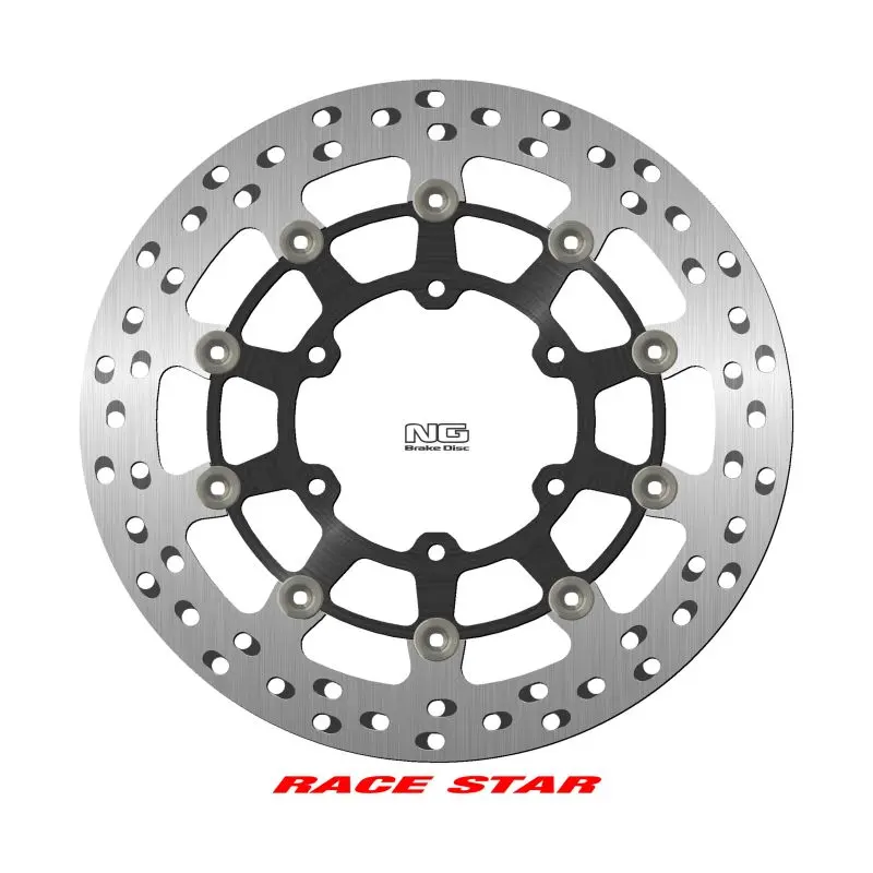 NG přední brzdový kotouč RACE STAR PREMIUM SUZUKI GSX-R 600/750/1000 08-18 (310X102X5mm) (6X8,25mm) plovoucí (prostředek hliníkový, vylepšené