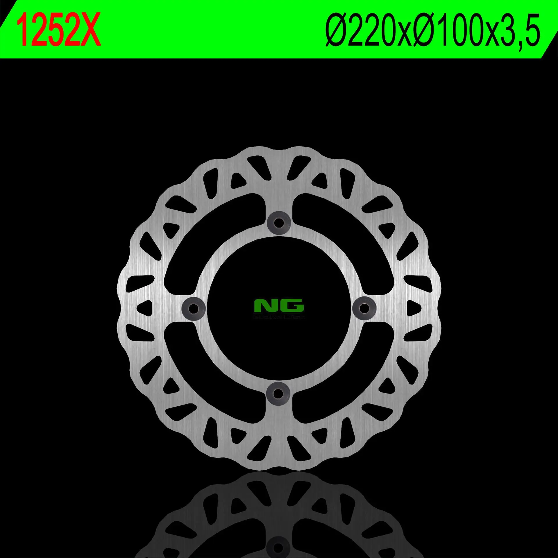 NG brzdový kotouč zadní BETA RR/RE 125 08-22, RR 50 12-22 WAVE (NG brzdový kotouč zadní BETA RR/RE 125 08-22, RR 50 12-22 WAVE)