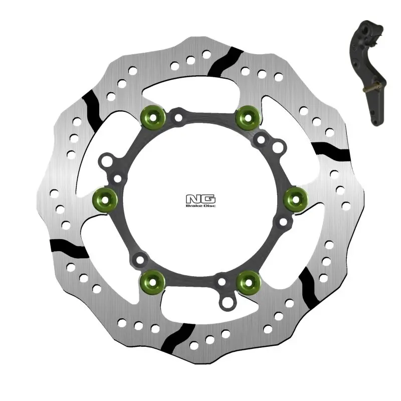 NG přední brzdový kotouč HUSABERG FE/TE 390/450/510/600/650, KTM SX/SXF/SXS/MX/XC 125/200/250/300/350/400/450/525/625 (270X127X3mm) (6X6,25mm) WAVE