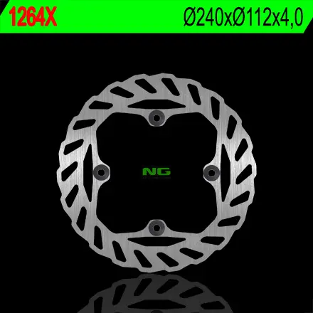NG brzdový kotouč zadní BETA RR 250/350/400/450/498/500/525, HUSQVARNA 125/250/310/449/450/510 (240X112X4) (4X9,5mm) WAVE (NG brzdový kotouč zadní)