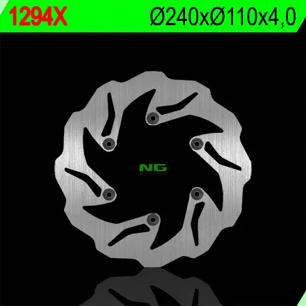 NG brzdový kotouč zadní BETA RR ENDURO 250/300 12-22 (240X110X4,2) WAVE (6X6,5mm) (NG141; NG129) (NG brzdový kotouč zadní BETA RR ENDURO 250/300)