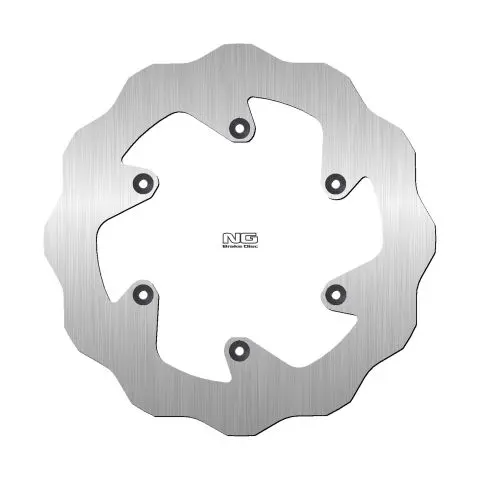 NG brzdový kotouč zadní KTM SX/EXC/LC 4, GAS GAS EC/EX 250/350 21, HUSABERG FE 350/450/600 99-14 (220X110X4,2mm) (6X6,5mm) WAVE plný (NG141, NG129)