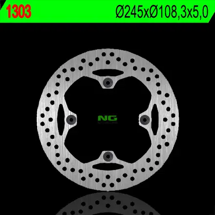 NG brzdový kotouč zadní DUCATI 796/800/821/848/996/1000/1100 (245X108,5X5) (4X8,5mm) (NG brzdový kotouč zadní DUCATI 796/800/821/848/996/1000/1100)
