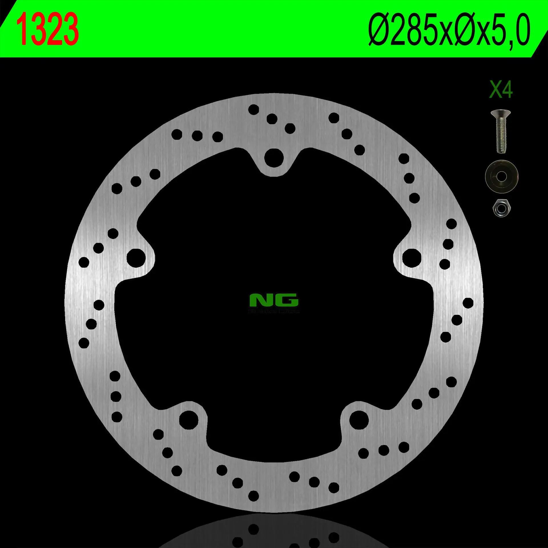 NG brzdový kotouč zadní BMW R 1200C 02-03 (285X5,0mm) (5X10,5mm) (NG brzdový kotouč zadní BMW R 1200C 02-03 (285X5,0mm) (5X10,5mm))