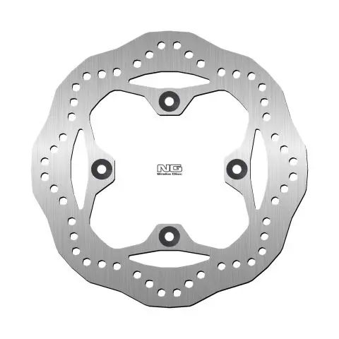 NG brzdový kotouč zadní TRIUMPH SPEED TRIPLE 1050 11-17, TIGER 800 10-17 (255X105X6,0mm) (4X10,5mm) WAVE ( )
