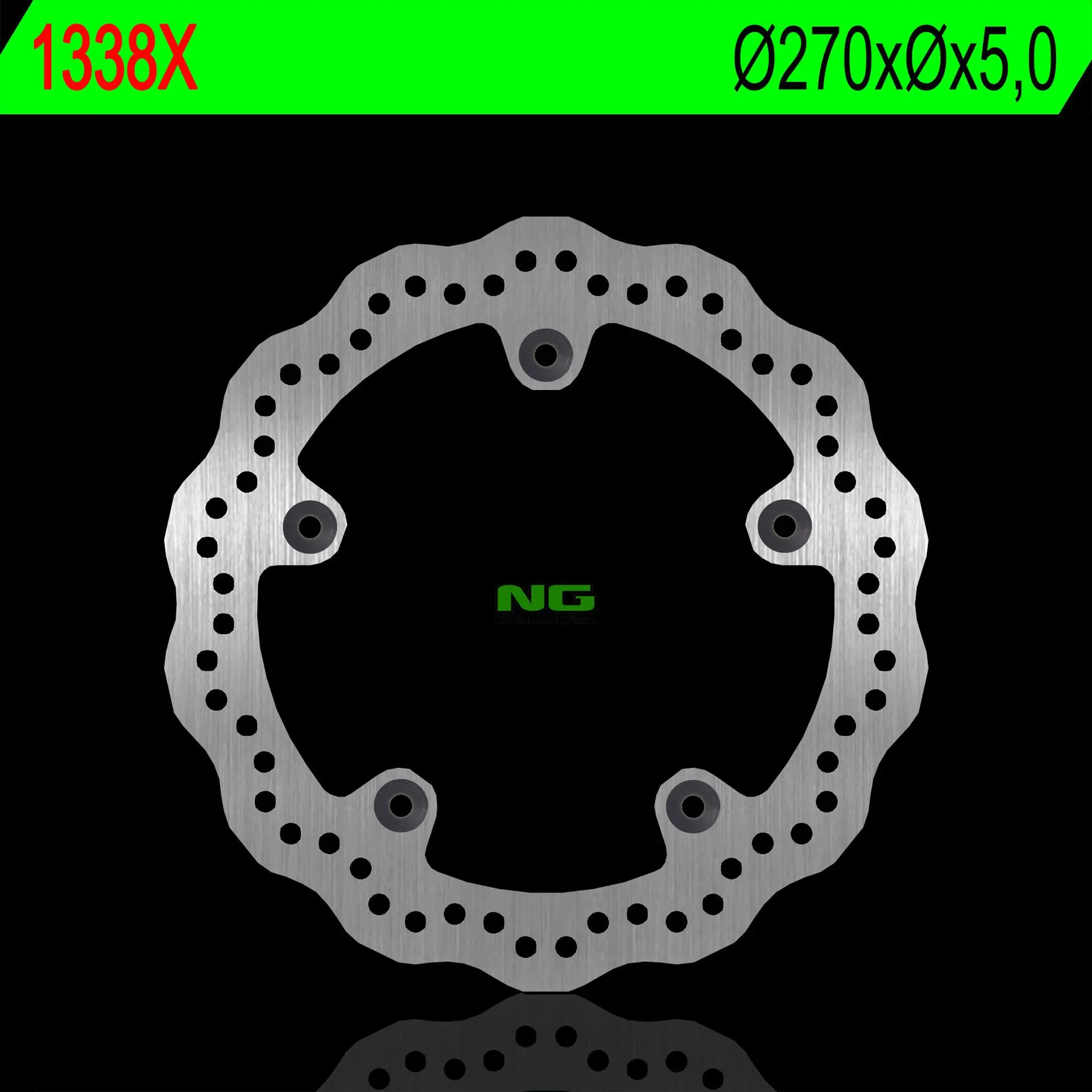 NG brzdový kotouč přední / zadní BMW C 650GT SPORT EVO / ABS 12-18, 1 C EVOLUTION / ABS 14-18 WAVE (NG brzdový kotouč přední / zadní BMW C 650GT)
