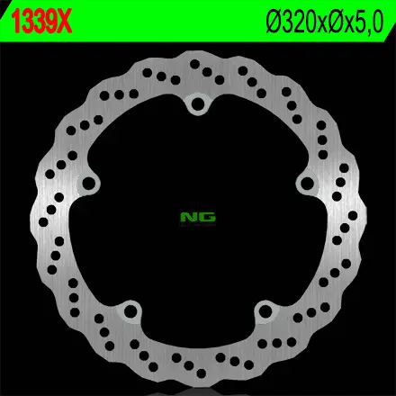 NG přední brzdový kotouč HONDA CB 650F 14-15, CTX 700 13-17 (320X5) (5X10mm) WAVE (NG přední brzdový kotouč HONDA CB 650F 14-15, CTX 700 13-17)