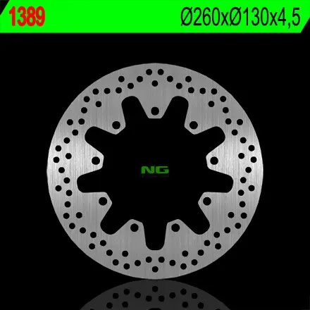 NG brzdový kotouč přední KAWASAKI KLR 650 87-89 (260X130X4,5) (NG brzdový kotouč přední KAWASAKI KLR 650 87-89 (260X130X4,5))