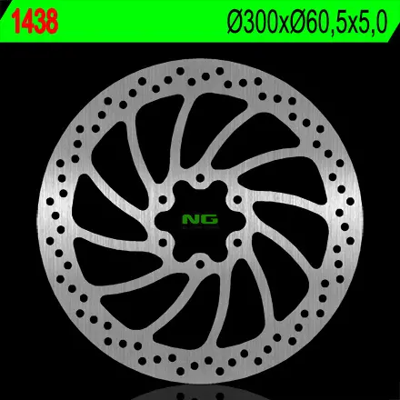 NG brzdový kotouč přední KTM DUKE 125/200/390 14-16, RC 125/200/390 14-16, BMW G310 16-17 (300X60,5X4) (6X8,5mm) (NG brzdový kotouč přední KTM DUKE)