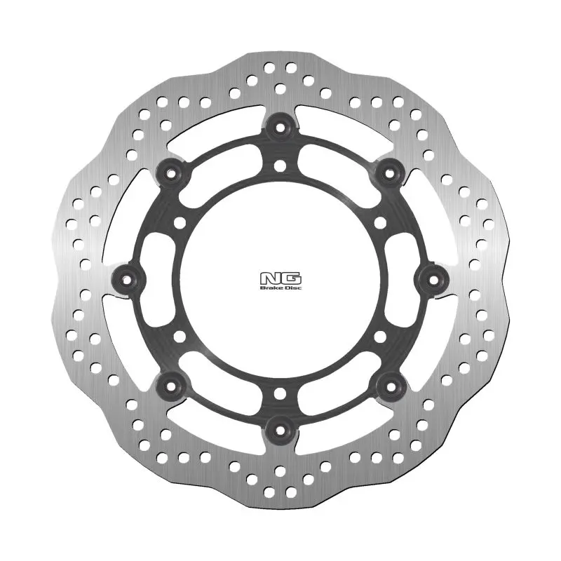 NG přední brzdový kotouč HYOSUNG GV 700C 05-09, GV 650 AQUILLA 04-18, ST-7 10-15, YAMAHA WR 250X 08-14 (300X132X5mm) (6X8,5mm) WAVE plovoucí (NG)