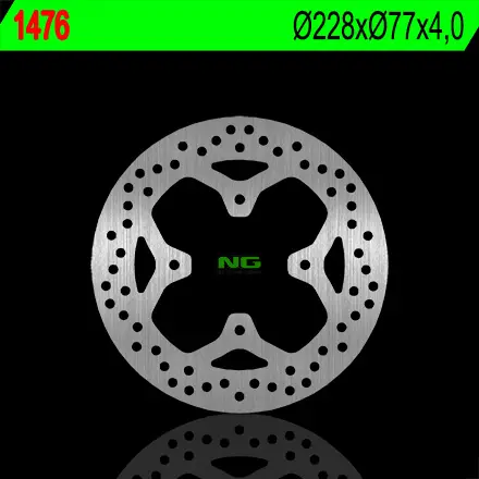NG brzdový kotouč přední POLARIS 450/500/525 (228X77X4) (4X8,5mm) (NG brzdový kotouč přední POLARIS 450/500/525 (228X77X4) (4X8,5mm))