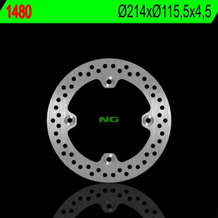 NG brzdový kotouč přední/zadní CAN-AM 500/650/800/1000 RENEGATE/OUTLANDER (214X115,5X4,5) (4X8,5mm) (NG brzdový kotouč přední/zadní CAN-AM)