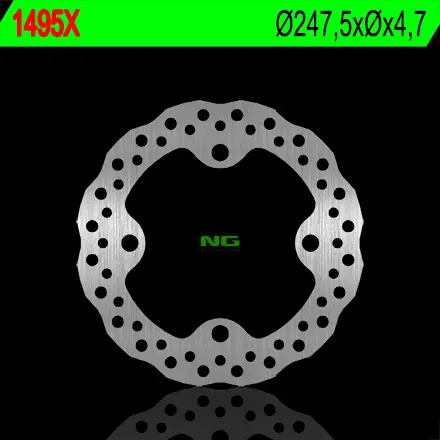 NG brzdový kotouč přední/zadní POLARIS RANGER 1000 14-15 (247,5X4,7) (4X15,4mm) WAVE (NG brzdový kotouč přední/zadní POLARIS RANGER 1000 14-15)