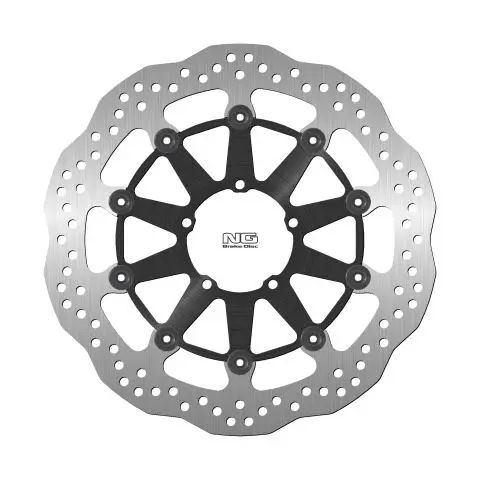 NG přední brzdový kotouč DUCATI SCRAMBLER 400 16-18 (320X78X5mm) (5X8,5mm) WAVE plovoucí ( )