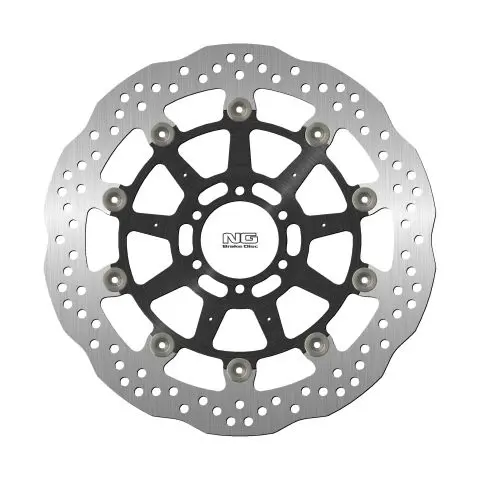 NG přední brzdový kotouč BMW S 1000R/RR 13-20, HP4 12-17, S1000XR 17-19 (320X64X5,0mm) (6X8,5mm) WAVE plovoucí (prostředek hliníkový) ( )
