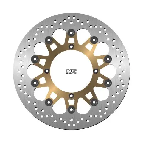NG přední brzdový kotouč HUSQVARNA NOX570 01-03, SM510/610 05-10, SMR630 05-13 (320X120X5mm) (4X8,5mm) plovoucí (prostředek hliníkový) - nahrazuje