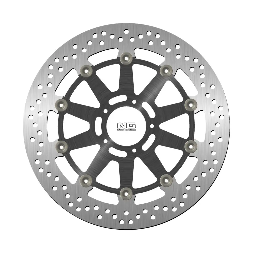 NG přední brzdový kotouč KTM SUPERDUKE 1290 14-18 (320X64X5,0mm) (5X8,5mm) plovoucí (prostředek hliníkový) (NG přední brzdový kotouč KTM SUPERDUKE)