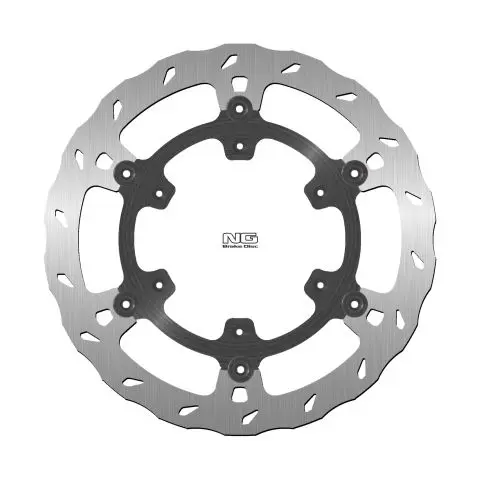 NG přední brzdový kotouč AJP PR7 ADVENTURE 650 16-20 (300X124,3X5mm) plovoucí (6X6,5mm) WAVE (NG přední brzdový kotouč AJP PR7 ADVENTURE 650 16-20)