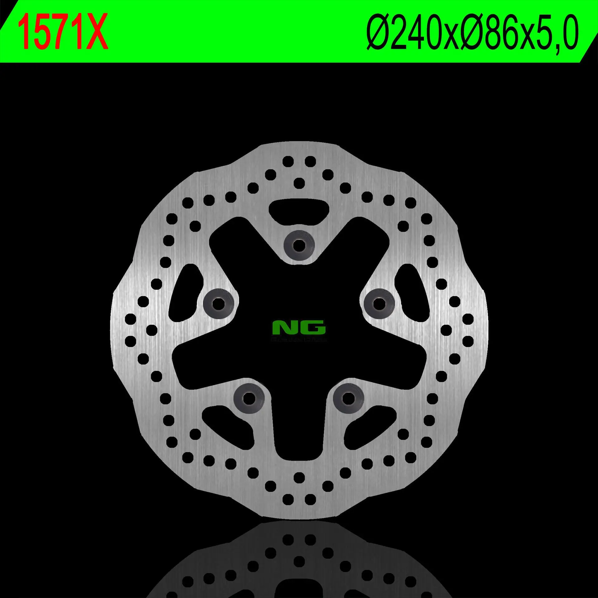 NG zadní brzdový kotouč KTM SUPER DUKE 1290 14-18 (240X86X5,0mm) (5X8,5mm) WAVE (NG zadní brzdový kotouč KTM SUPER DUKE 1290 14-18 (240X86X5,0mm))