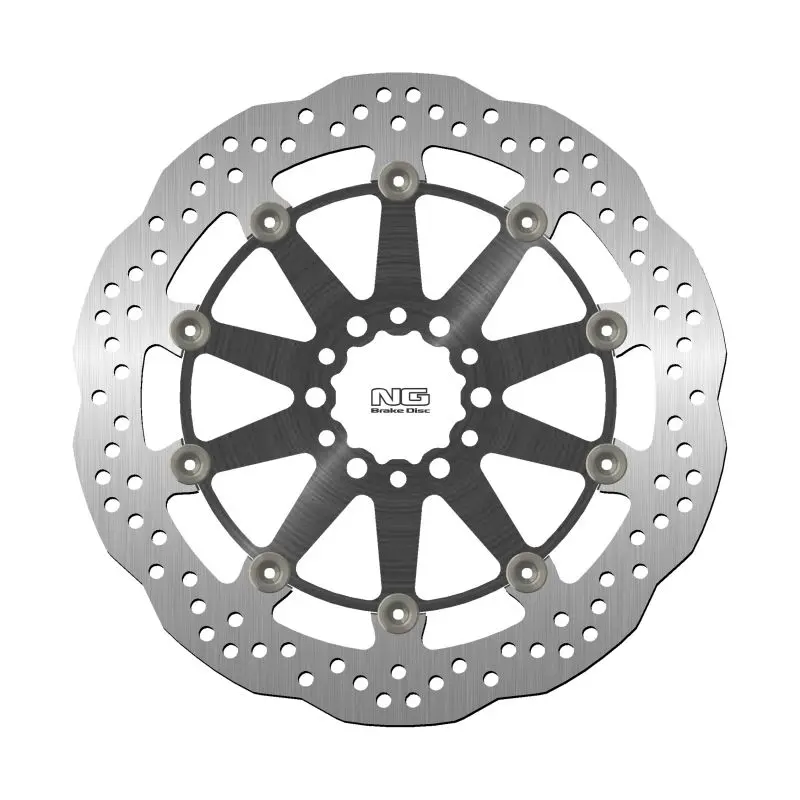 NG přední brzdový kotouč KTM DUKE 390 17, DUKE 125/200/250/390 13-17, RC 125/200/250/390 13-18 (320X60,5X5mm) (6X10,25/8,25mm) WAVE (prostředek