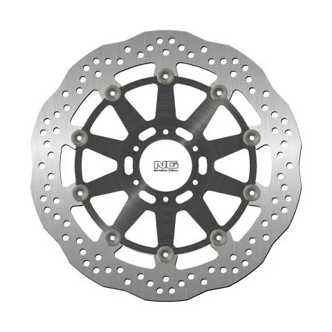 NG přední brzdový kotouč APRILIA DROSODURO 900/TUONO660 17-22, MOTO GUZZI V7,V85,V9,V100 16-22, BENELLI, TNT, TORNADO (320X64X4,5mm) (6X8,5mm) WAVE