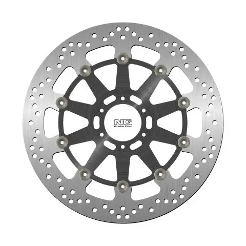 NG přední brzdový kotouč APRILIA RSV4/TUONO 15-20 (330X64X5mm) (6X8,5mm) plovoucí (prostředek hliníkový) (NG přední brzdový kotouč APRILIA RSV4/TUONO)