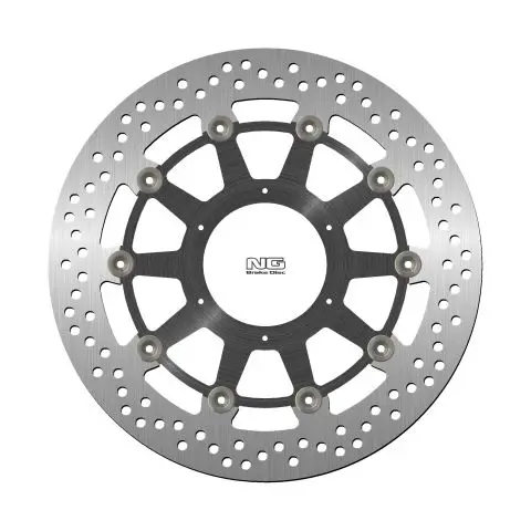 NG přední brzdový kotouč HONDA CBR1000RR 09-19 (320X74X5mm) (6X6,5mm) plovoucí (prostředek hliníkový) (NG přední brzdový kotouč HONDA CBR1000RR 09-19)