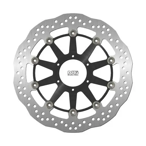 NG přední brzdový kotouč HONDA CBR1000RR 09-19 (320X74X5mm) (6X6,5mm) WAVE plovoucí (prostředek hliníkový) (NG přední brzdový kotouč HONDA CBR1000RR)
