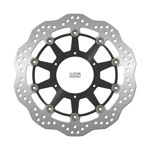 NG přední brzdový kotouč HONDA ST 1300ABS 02-17, CTX 1300/1300ABS 14-16 (310X94X5mm) (6X6,5mm) WAVE plovoucí (prostředek hliníkový) (NG přední)