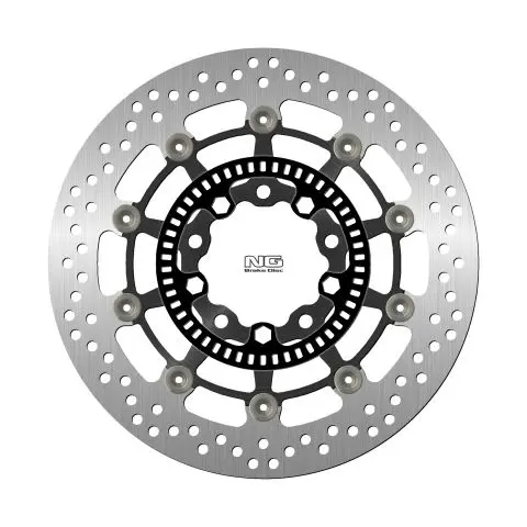NG přední brzdový kotouč KAWASAKI ER6N 05-17, KLE 650 VERSYS 07-21, ZX6R 13-18 ,VULCAN 650 15-21 (300X80X5mm) (5X10,5mm) plovoucí (prostředek