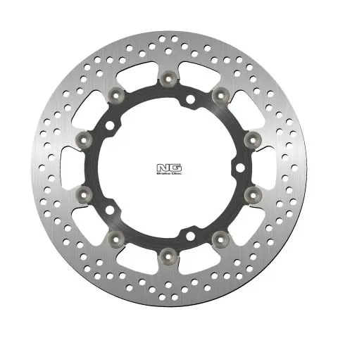 NG přední brzdový kotouč TRIUMPH SPEED TRIPLE 1050 11-17, STREET TRIPLE 1050 08-17, TROPHY 1215 12-18 (320X150X5mm) (5X10,5mm) plovoucí (prostředek