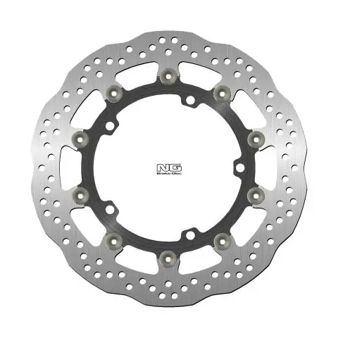 NG přední brzdový kotouč TRIUMPH SPEED TRIPLE 1050 11-17, STREET TRIPLE 1050 08-17, TROPHY 1215 12-18 (320X150X5mm) (5X10,5mm) WAVE plovoucí