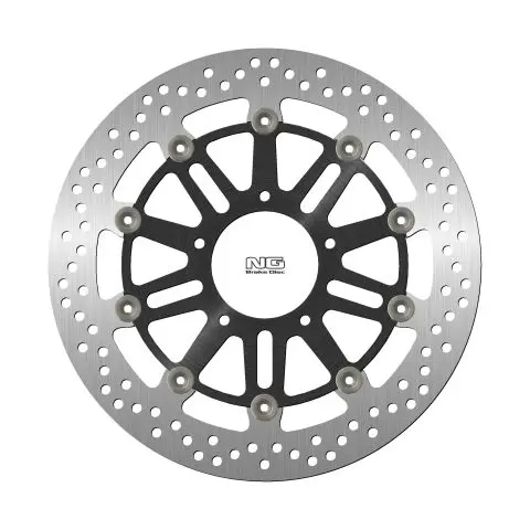 NG přední brzdový kotouč MV AGUSTA BRUTALE 05-20, F4 07-19 (320X80X5mm) (5X8,5mm) plovoucí (prostředek hliníkový) ( )