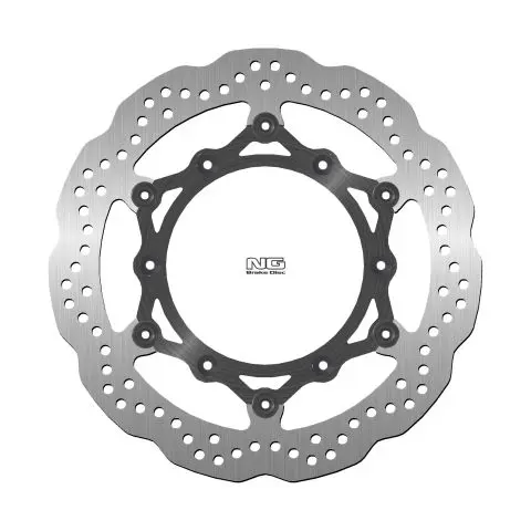 NG přední brzdový kotouč TRIUMPH AMERICA 06-16, BONNEVILLE 01-16, SCRAMBLER 06-16 , SPEEDMASTER 865 03-04 (310X144X5mm) (6X8,5mm) WAVE plovoucí (NG)