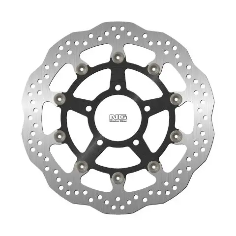 NG přední brzdový kotouč TRIUMPH DAYTONA 955 02-06, SPRINT 1050 05-14 (320X78X4,5mm) (5X10,5mm) WAVE plovoucí (prostředek hliníkový) (NG přední)