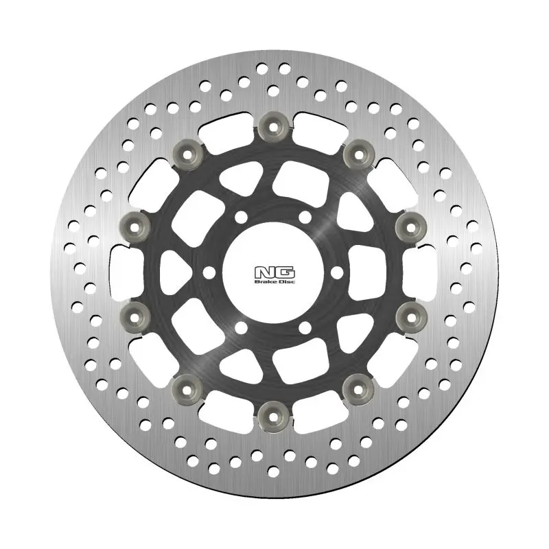 NG přední brzdový kotouč YAMAHA TZ 250 93, (280X64X5mm) (6X8,25mm) (střed hliníkový) (NG přední brzdový kotouč YAMAHA TZ 250 93, (280X64X5mm))