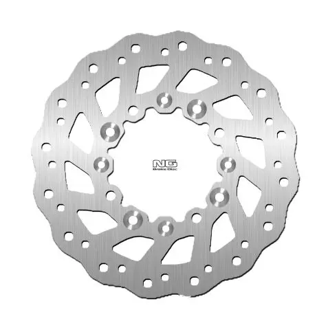 NG přední brzdový kotouč KAWASAKI KDX 125/250 92-14, KLX650 93-14 (250X100X3mm) (4 otvory) WAVE (NG přední brzdový kotouč KAWASAKI KDX 125/250 92-14,)