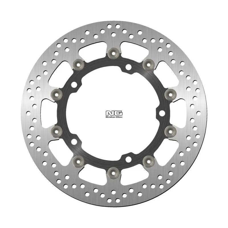 NG přední brzdový kotouč KAWASAKI NINJA 400 / Z 400 18-22, ZX-25R 21-22 (310X141,75X5mm) (5X10,25mm) (střed hliníkový) (NG přední brzdový kotouč)