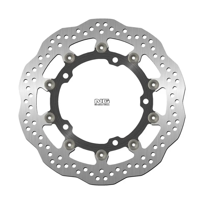NG přední brzdový kotouč KAWASAKI NINJA 400 / Z 400 18-22, ZX-25R 21-22 (310X141,75X5mm) (5X10,25mm) WAVE (střed hliníkový) (NG přední brzdový kotouč)