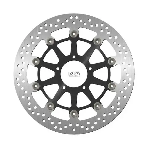 NG brzdový kotouč přední DUCATI DARK 15-16, DIAVEL 11-18, HYPERMOTARD 13-18 (320X72X5mm) (5X8,5mm) plovoucí (střed hliníkový), HYPERSTRADA, MONSTER,